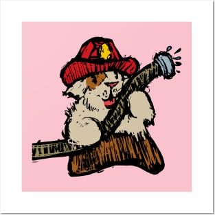 Guinea Pig Fireman Posters and Art